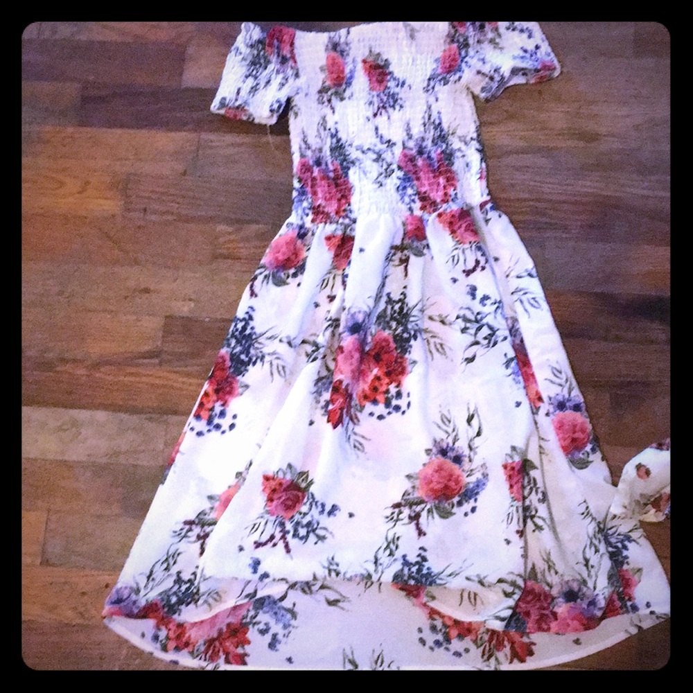 Cute off the shoulder dress